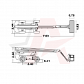 Чертеж Телескопический подъемник AURORA BT20CRT2