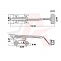 Чертеж Телескопический подъемник AURORA BT30RT
