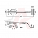 Чертеж Телескопический подъемник AURORA BT20CHRT2