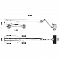 Чертеж Телескопический подъемник Sinoboom TB58RJ PLUS