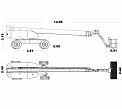 Чертеж Телескопический подъемник AURORA TB42RJ 